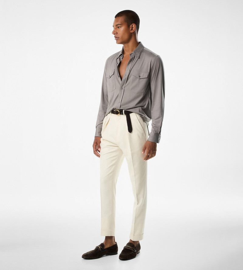 TOM FORD SILK COTTON BLEND SHIRT outlook
