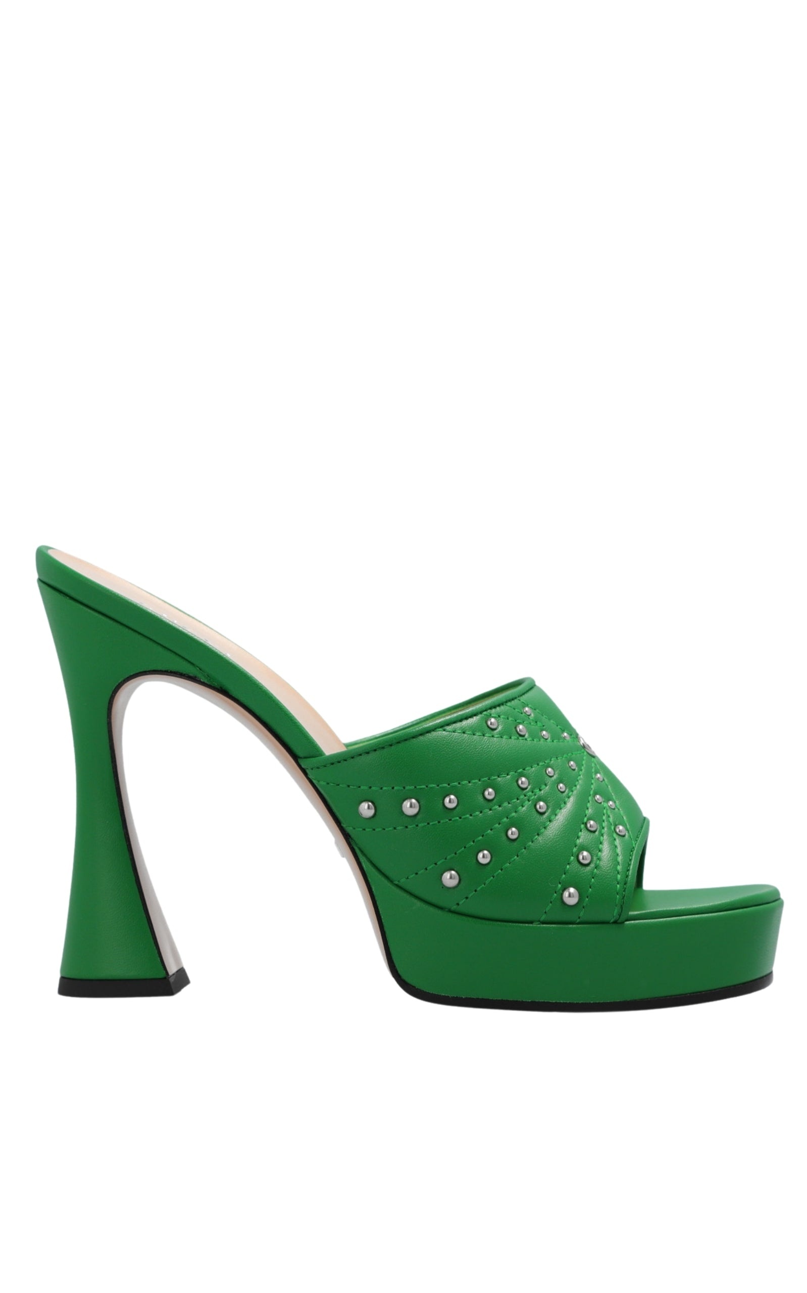 Green Embellishment Mules (Copy) - 1