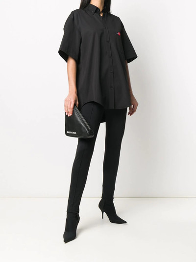 BALENCIAGA short-sleeve boxy shirt outlook