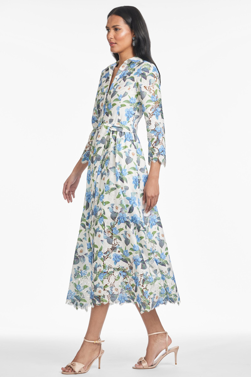 CHRISTA DRESS - MORNING GLORY GARDEN 3