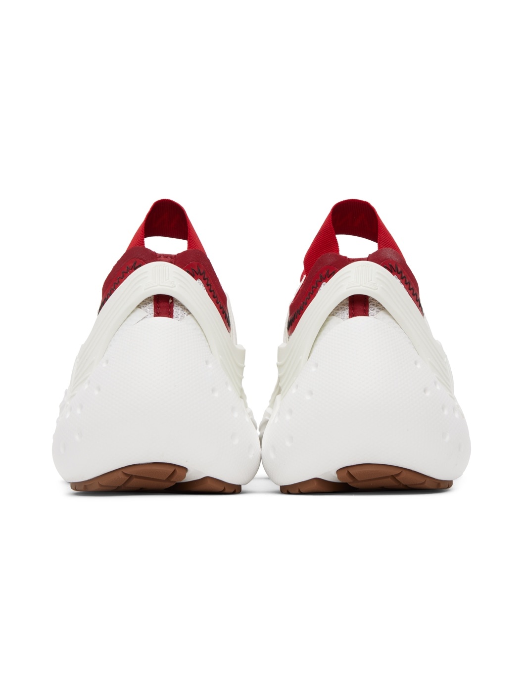 SSENSE Exclusive Red & White Flash-X Sneakers - 2