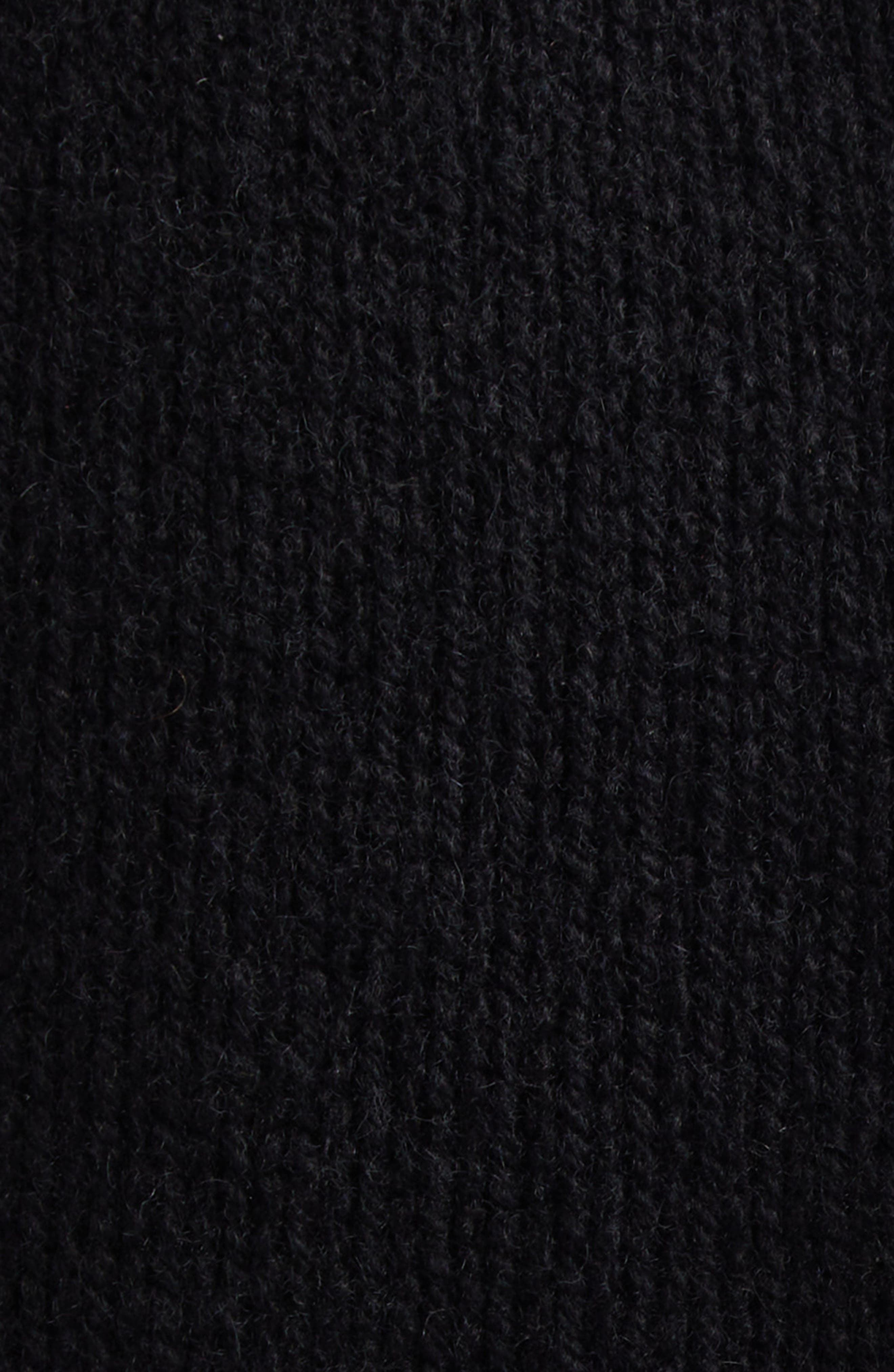 Cecilie Bahnsen Bill Ruffled Peplum Recycled Cashmere & Wool Sweater Vest in Black at Nordstrom - 7