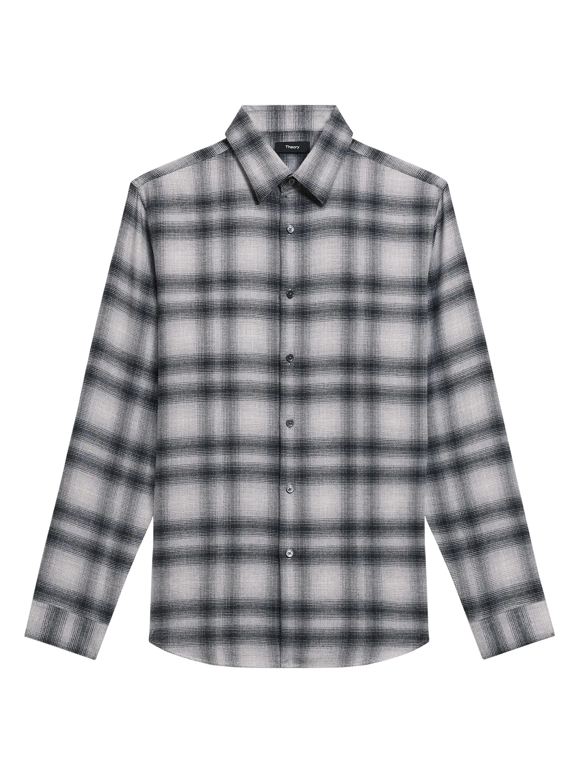 Men's Irving Shadow Plaid Flannel Shirt - Vapor Melange - 1