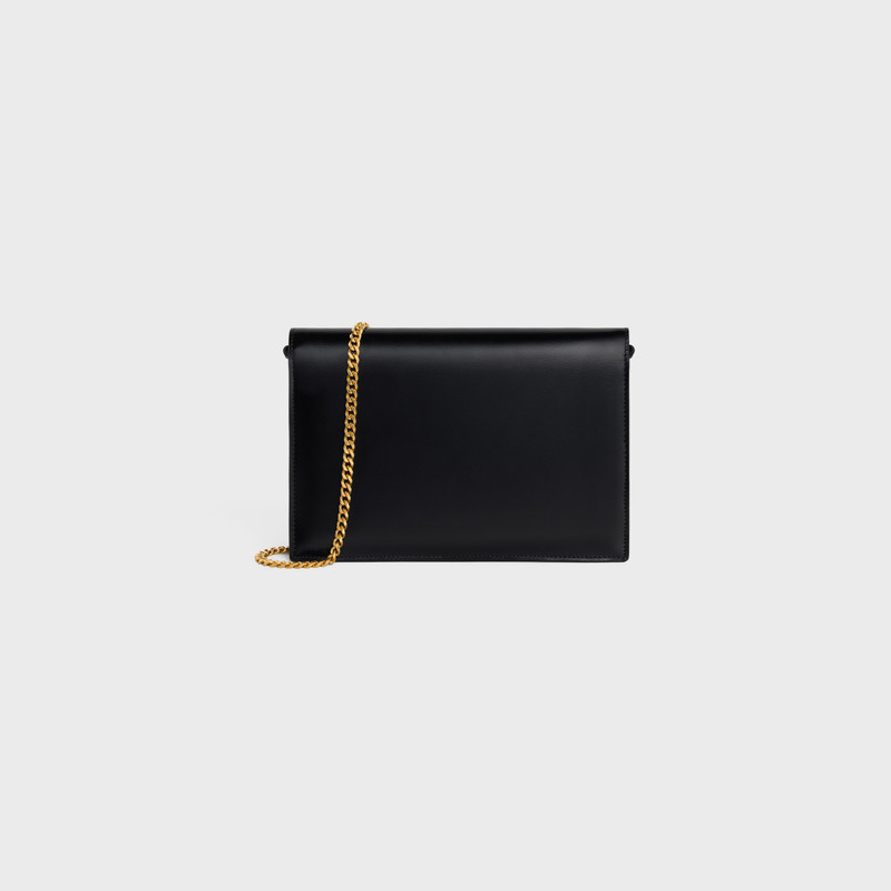 CLUTCH SOIR in SHINY CALFSKIN 3