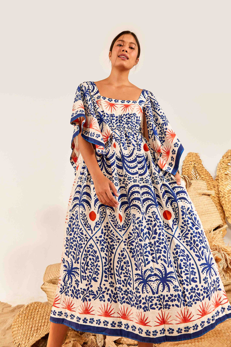 Afternoon Breeze Midi Dress 3