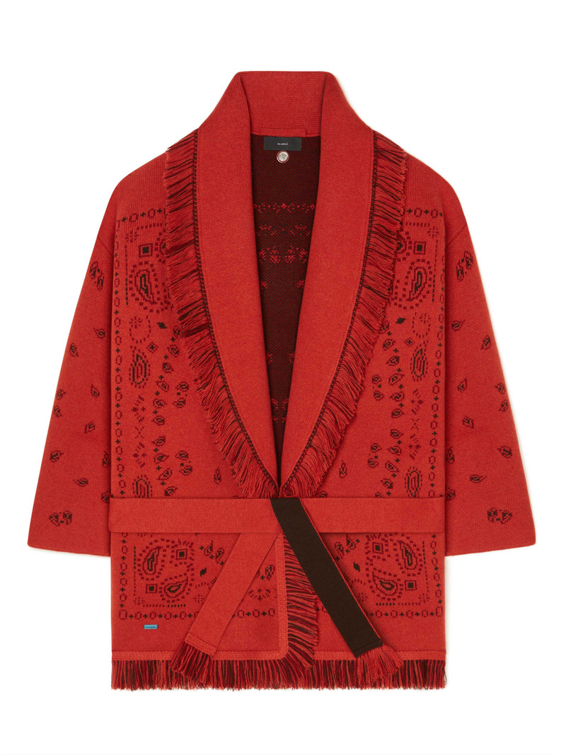 Bandana Jacquard Cardigan 6