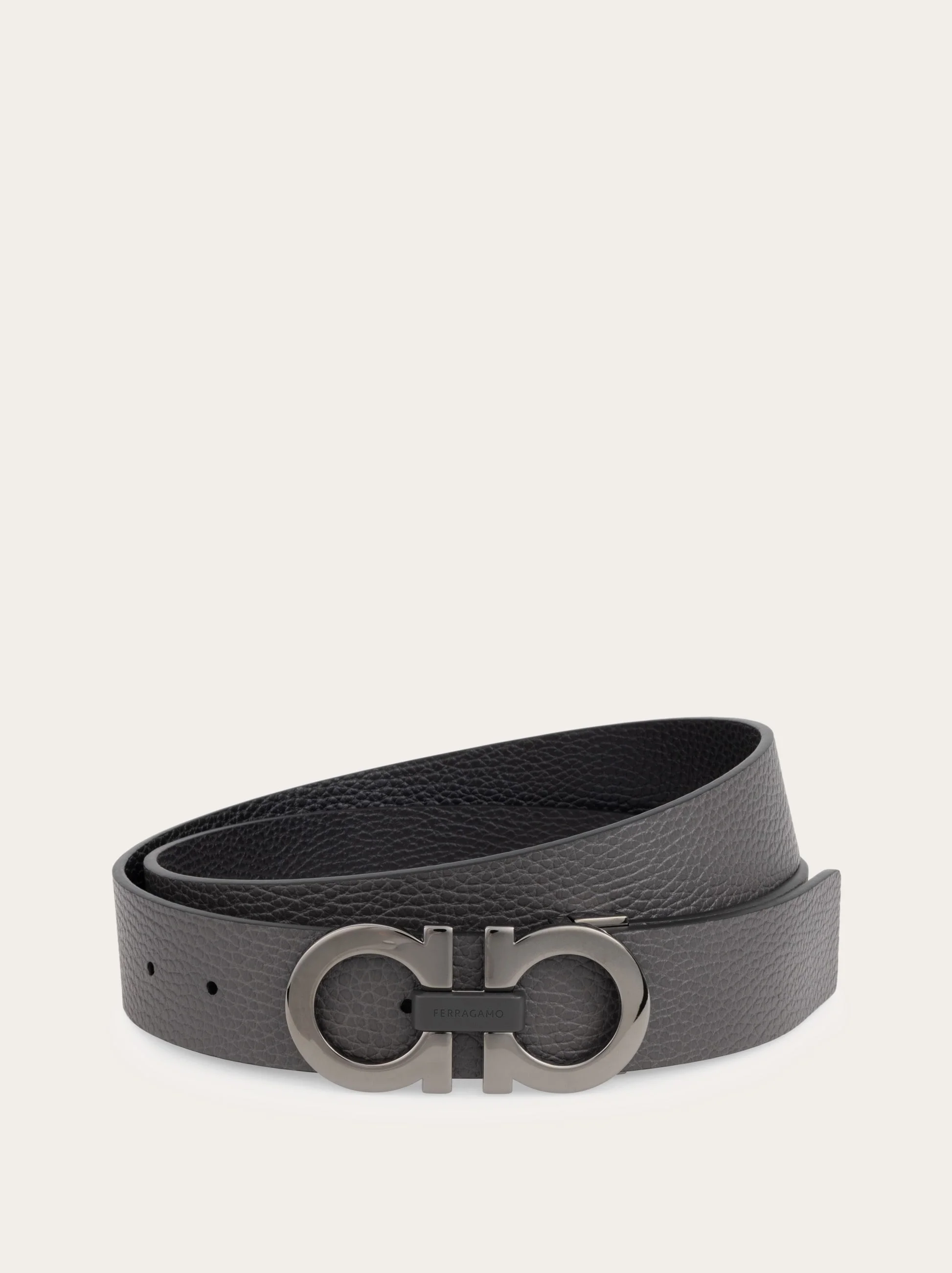 Gancini reversible and adjustable belt - 1
