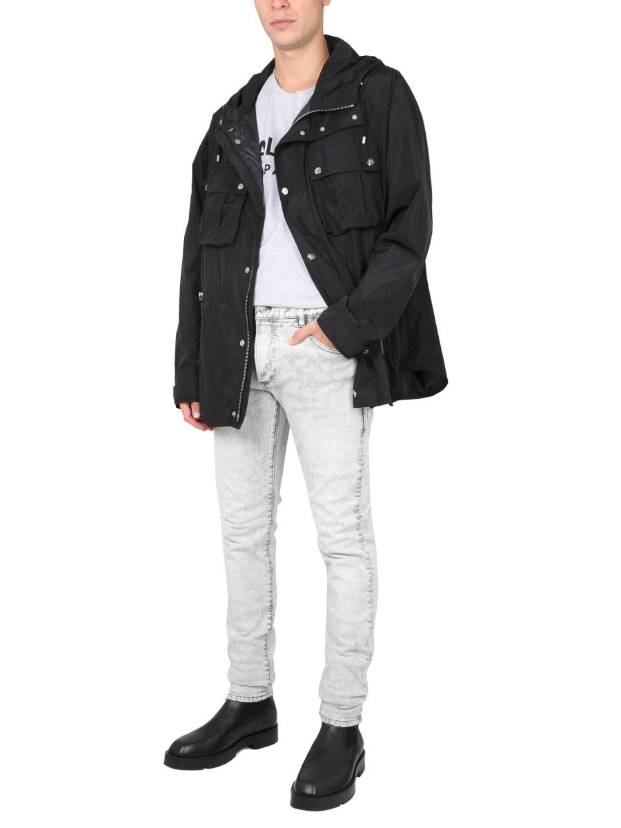 Balmain Men Giacca Con Cappuccio - 2
