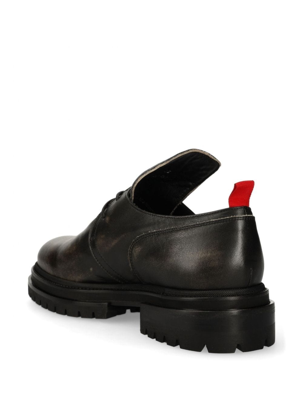 leather derby shoes - 3