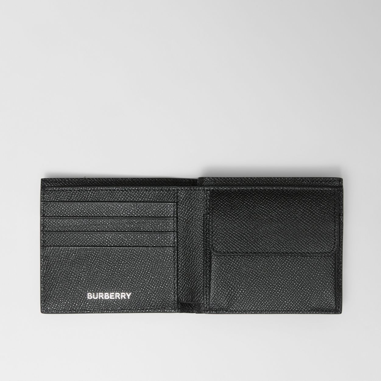 Icon Stripe Leather International Bifold Coin Wallet - 2