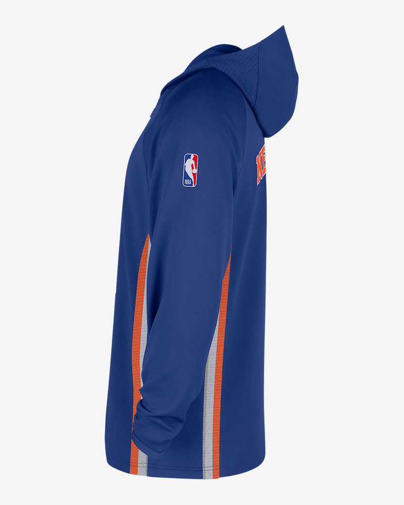 New York Knicks Zoned Men's Nike Dri-FIT NBA 1/4-Zip Hoodie 3