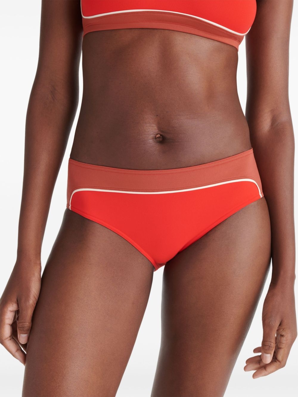 contrasting bikini briefs - 5