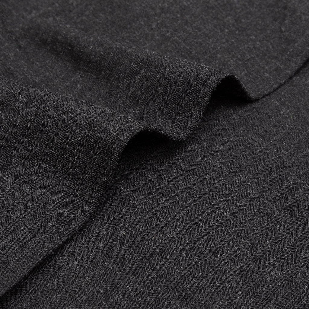 POLYESTER WOOL HERRINGBONE MAC COAT - 8