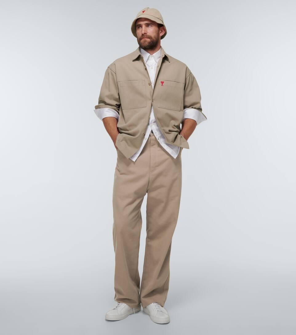 Alex Fit straight cotton gabardine pants - 2