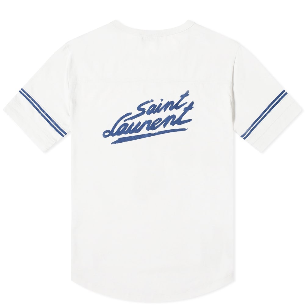 Saint Laurent 50S College Logo Tee - 2