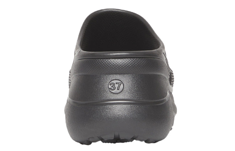 (WMNS) Balenciaga x Crocs Pool Slide Sandals 'Black' 677389W1S8E1000 - 5