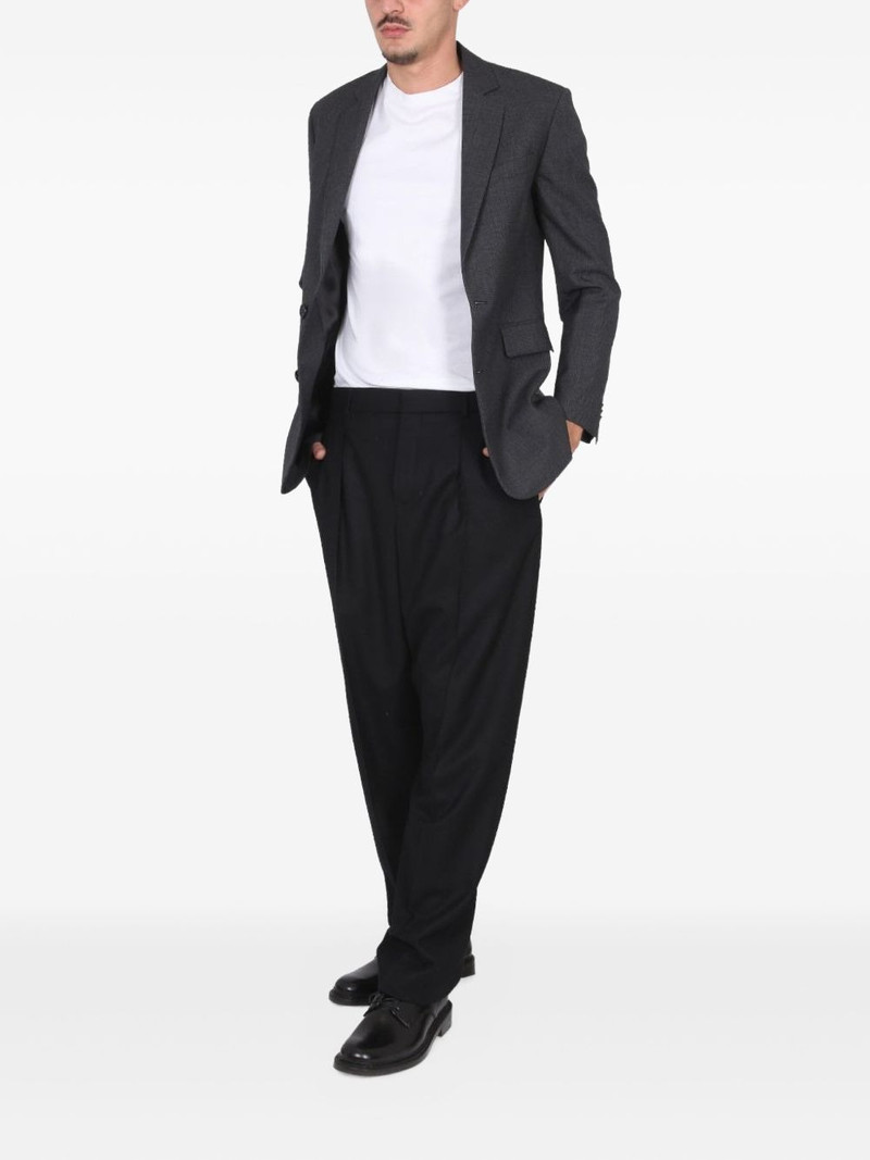 Aspesi two-tone single-breasted blazer outlook