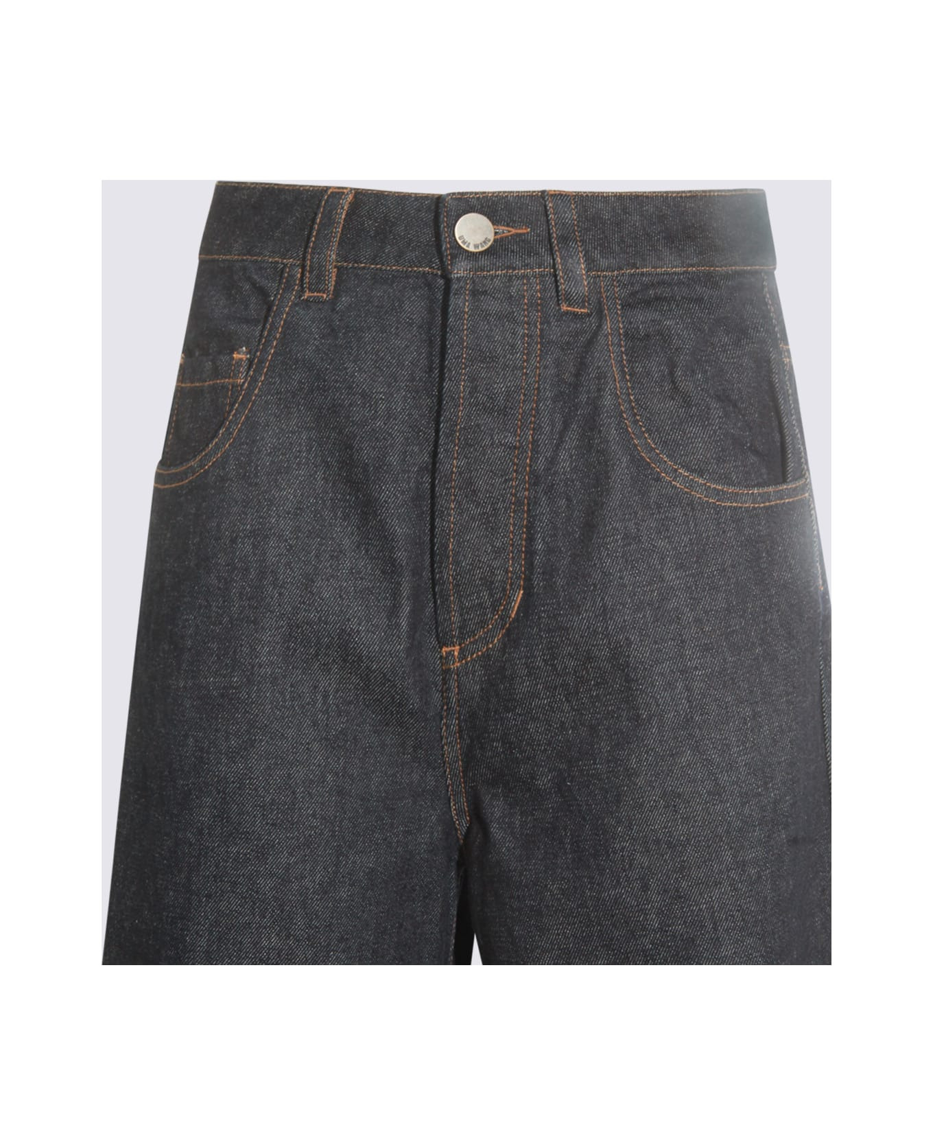 Blue Cotton Phyllis Jeans - 3
