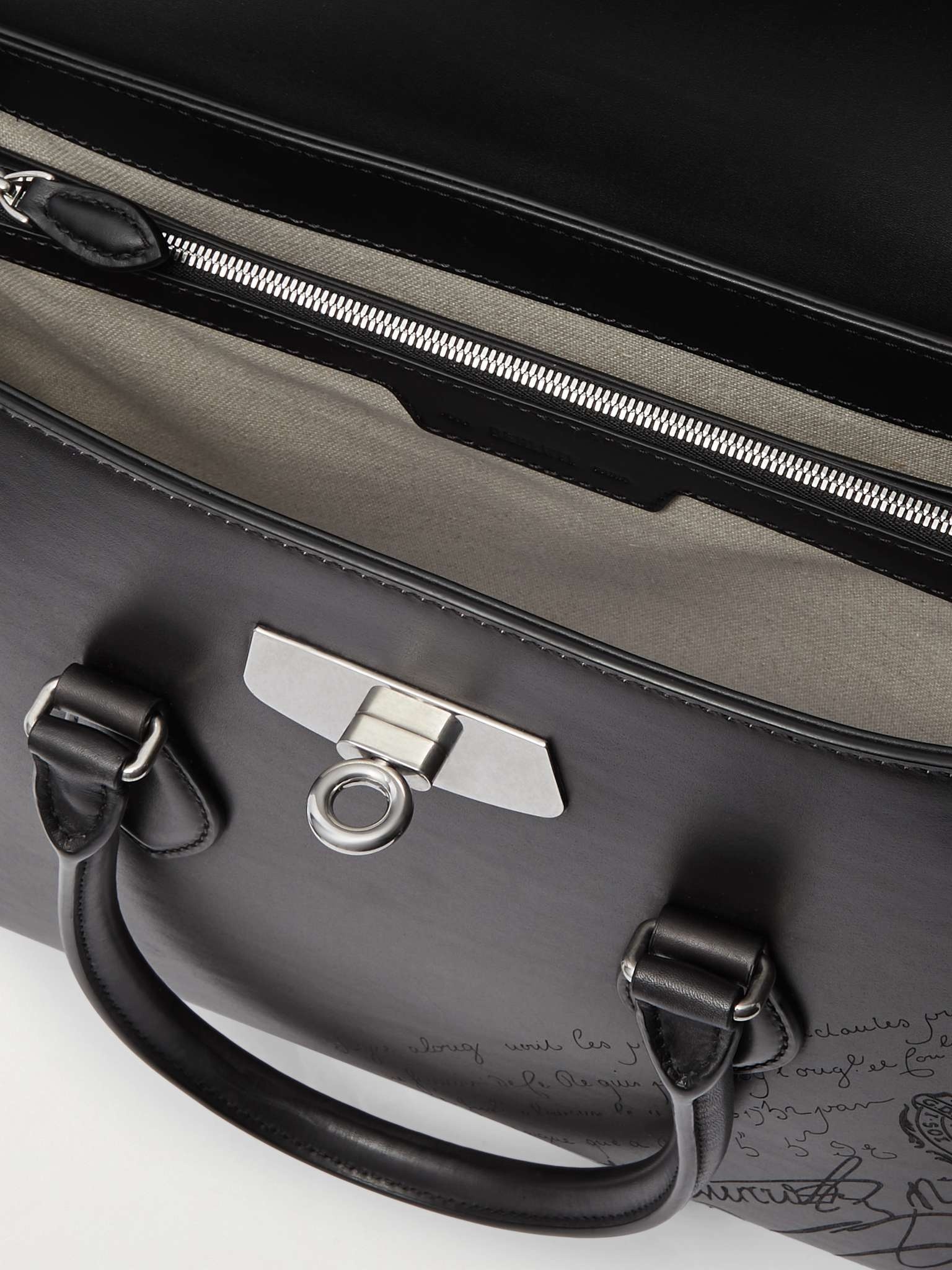 E'Mio Scritto Venezia Leather Briefcase - 3