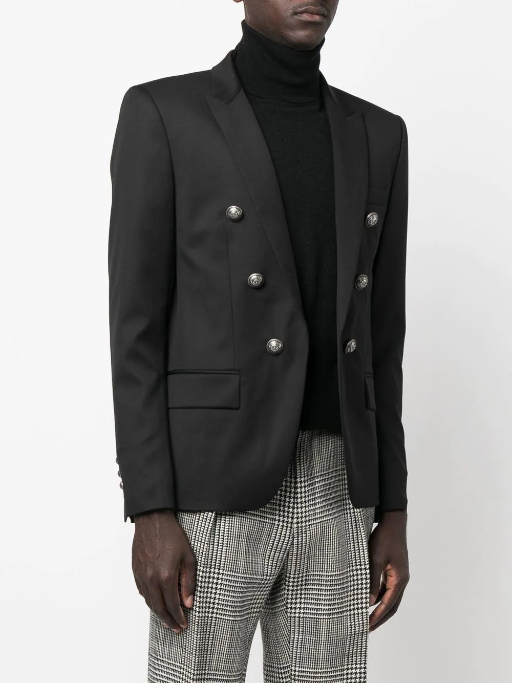 double-breasted blazer - 3