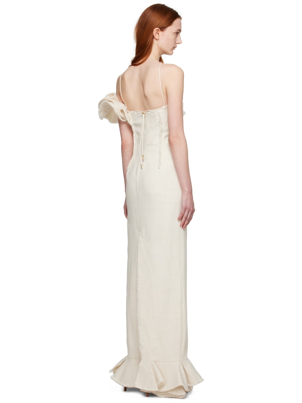 Off-White Le Raphia 'La Robe Artichaut' Maxi Dress - 3