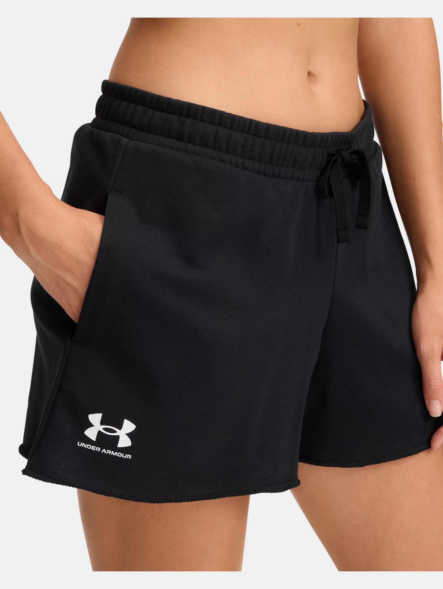 Women's UA Rival Terry Shorts - 4