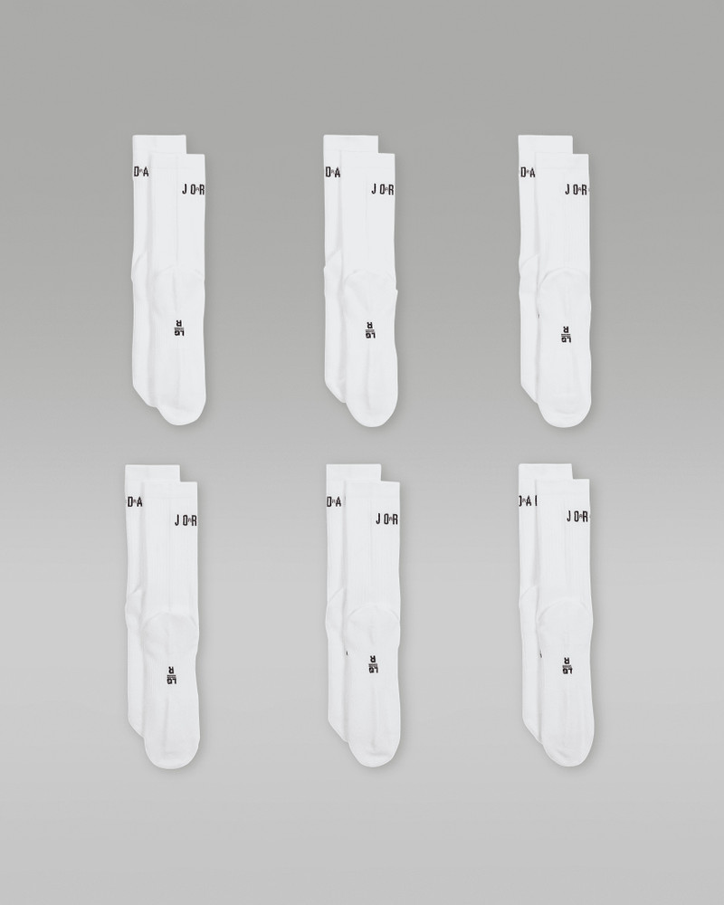 Jordan Everyday Crew Socks (6 Pairs) 3