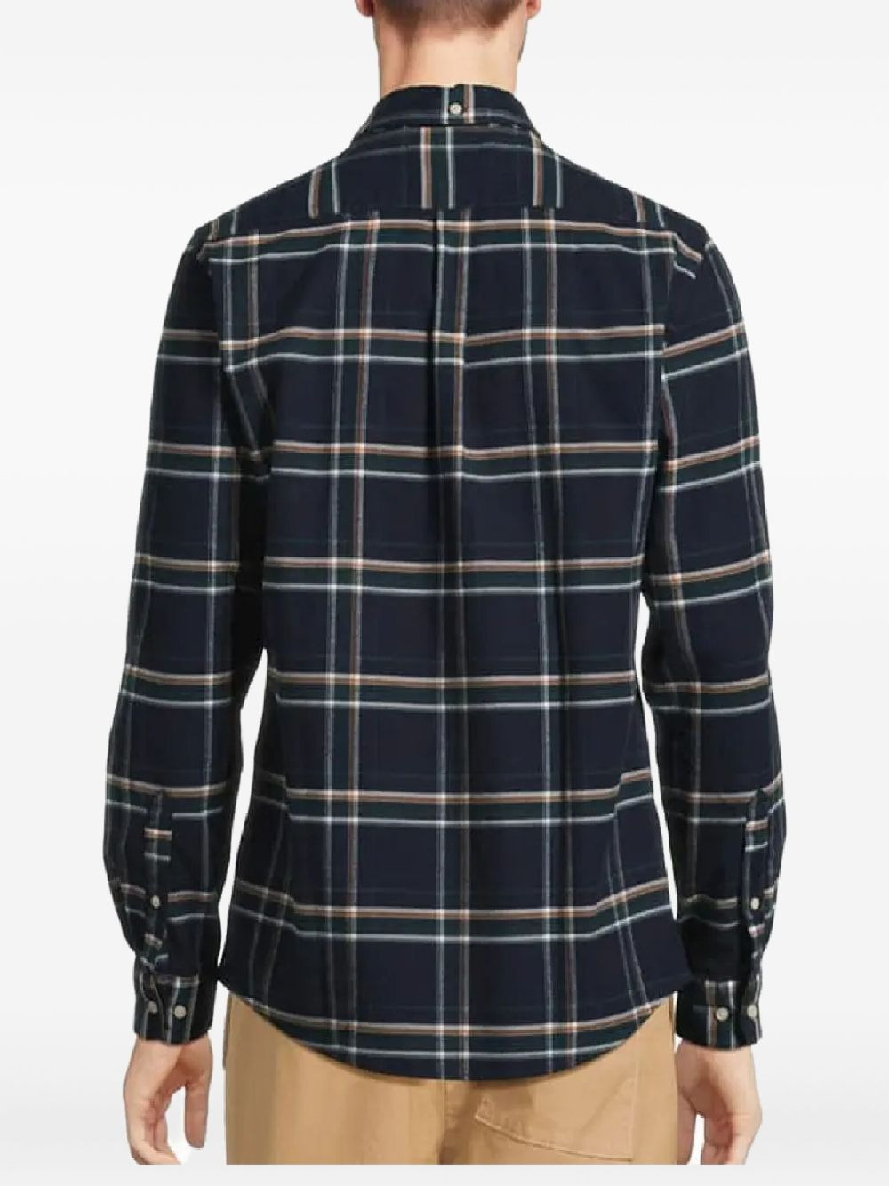 plaid long-sleeve shirt - 2