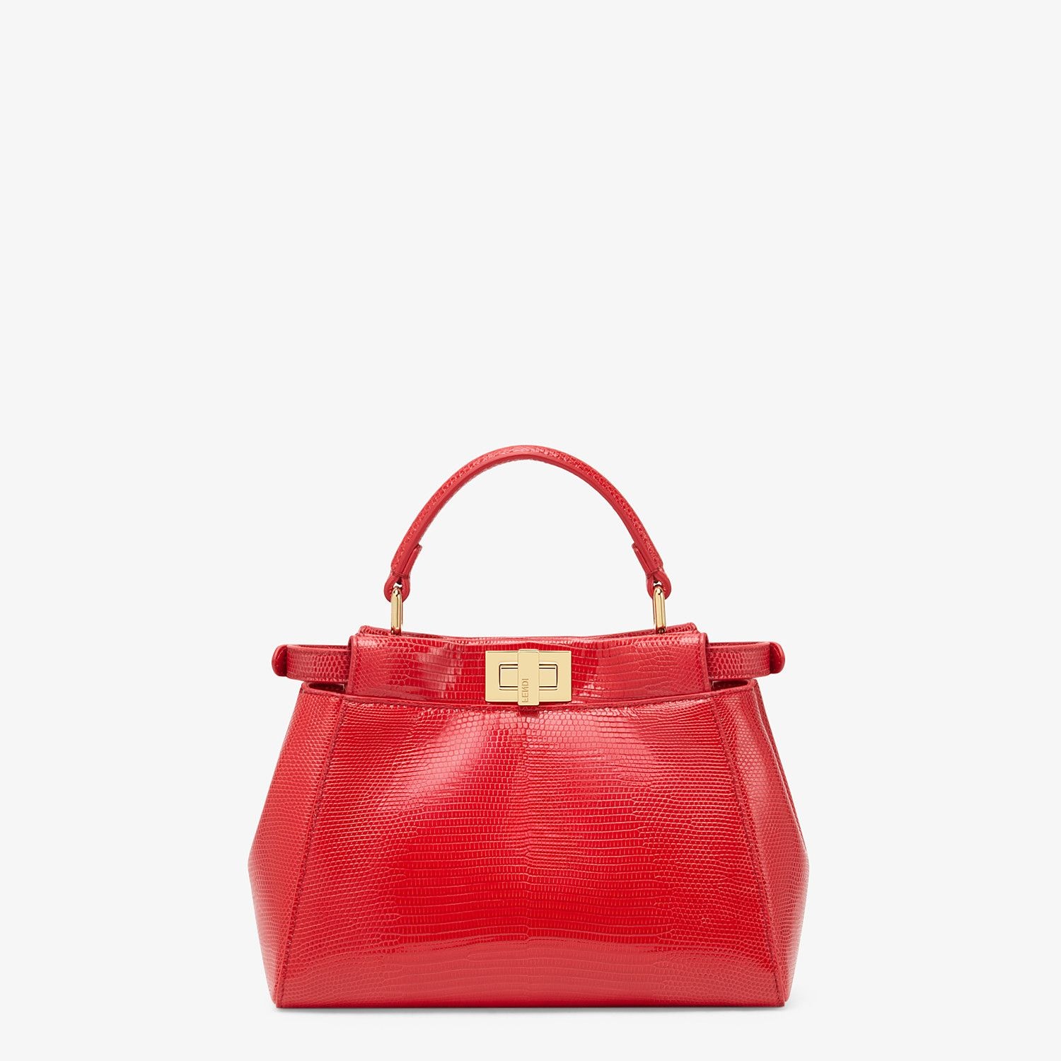 Red lizard bag - 3