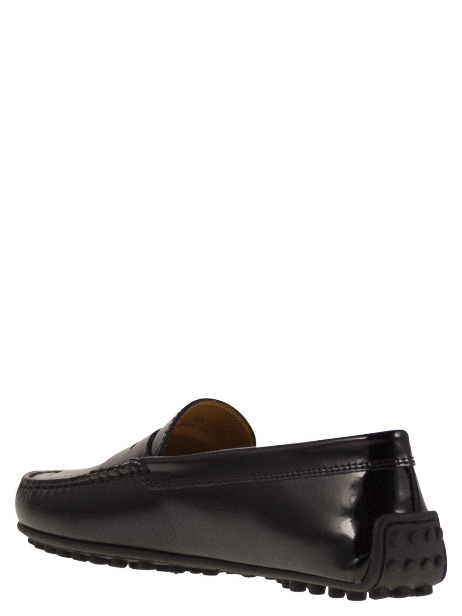 Tod's Women City Gommino Moccasin In Glossy Leather - 3