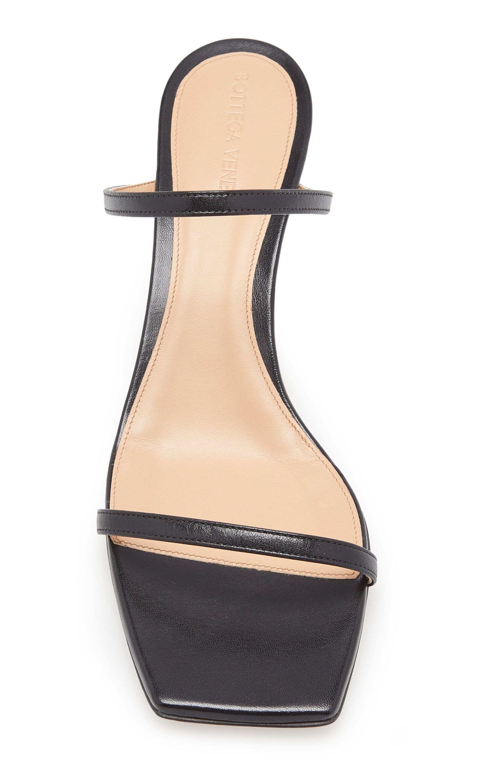 Knot Leather Sandals black - 3