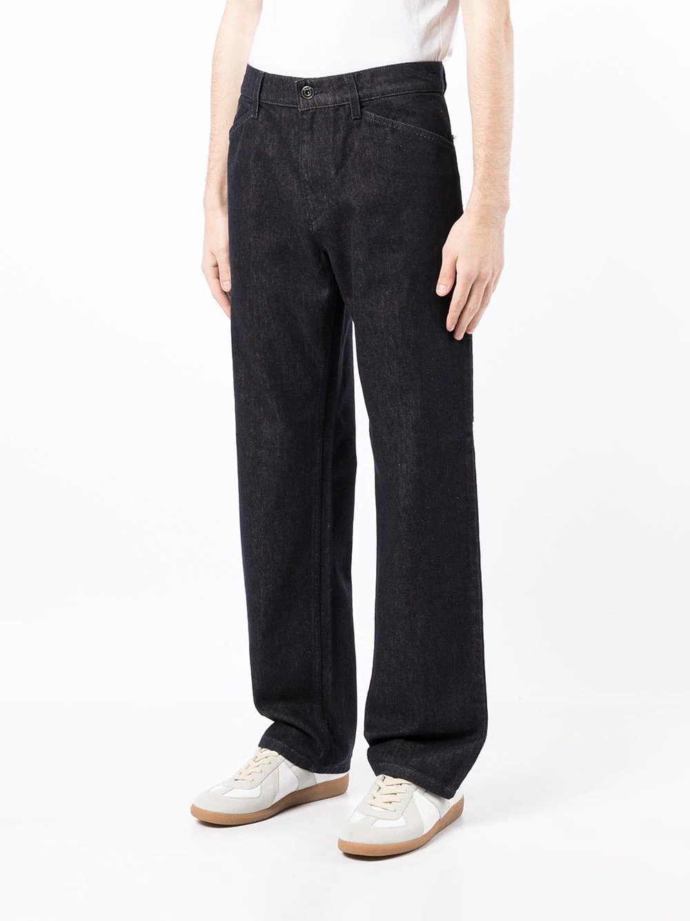 denim cargo trousers - 3