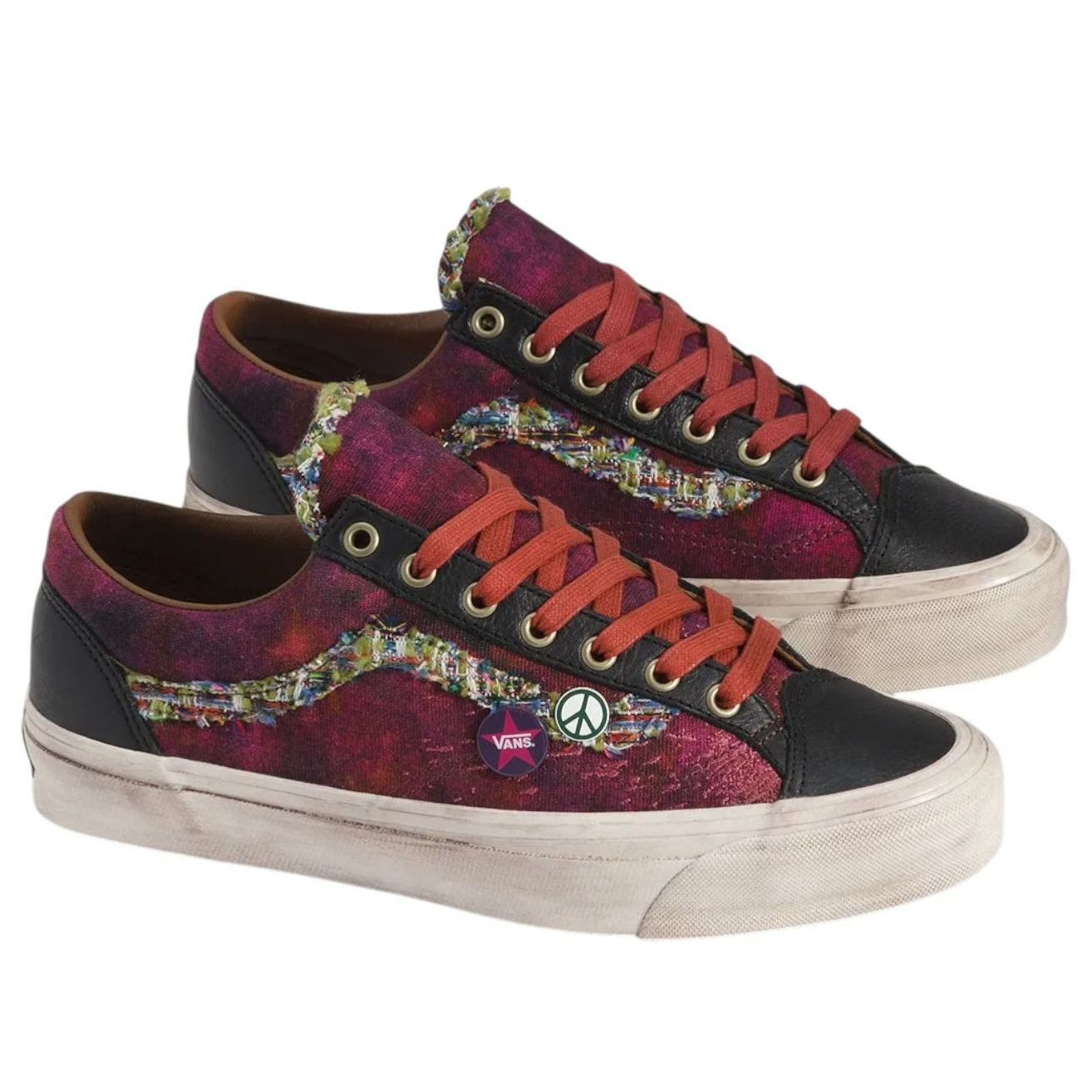 Vans Old Skool 36 LX Souvenir 'Burgundy' VN000D9RBRG - 2