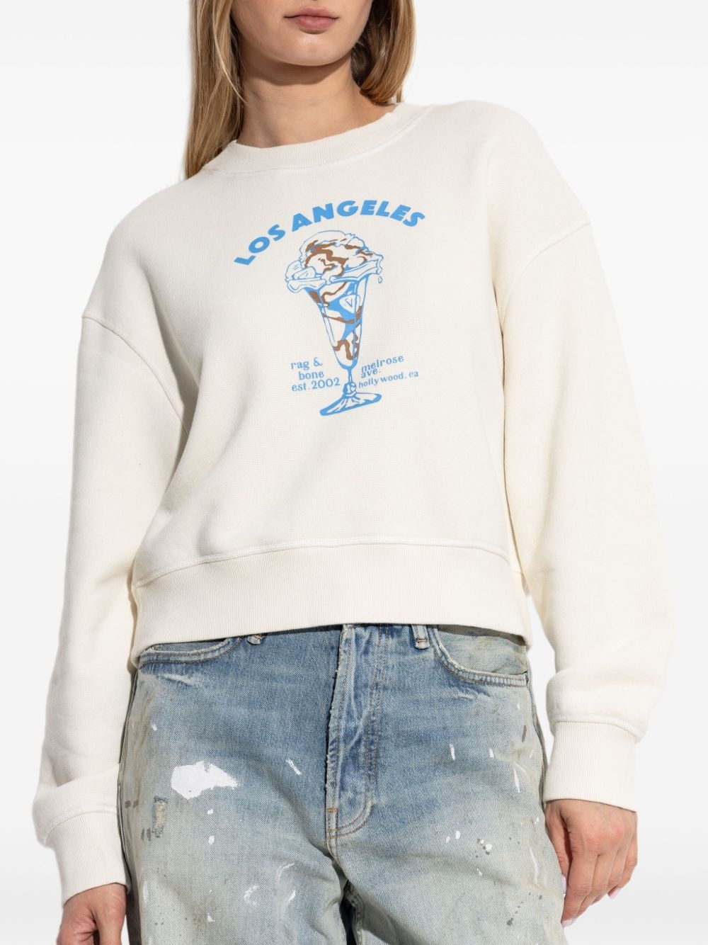graphic-print sweatshirt - 3
