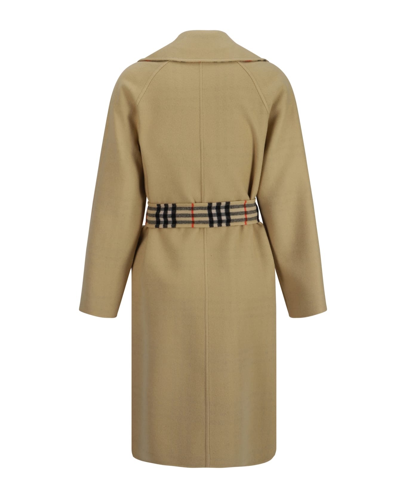 Breasted Reversible Coat - 3