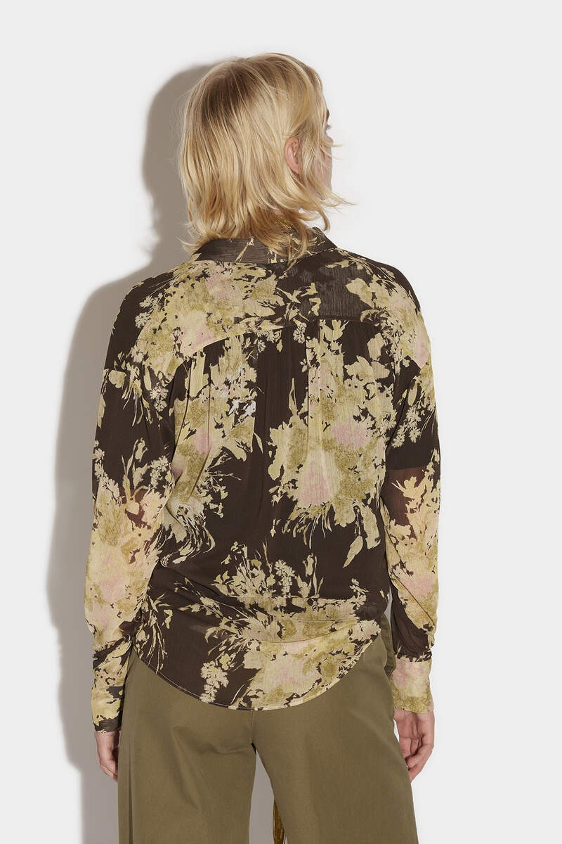 DSQUARED2 LONG SLEEVE FITTED SHIRT outlook