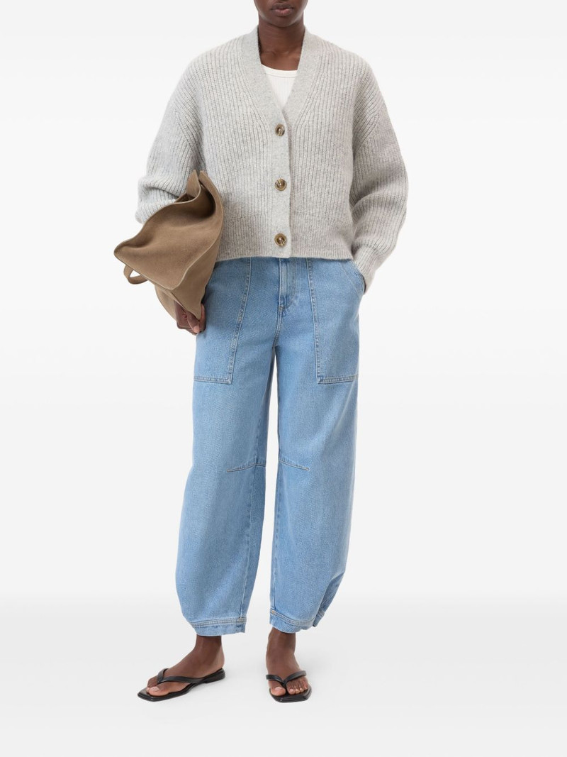 CLOSED V-neck ribbed cardigan outlook