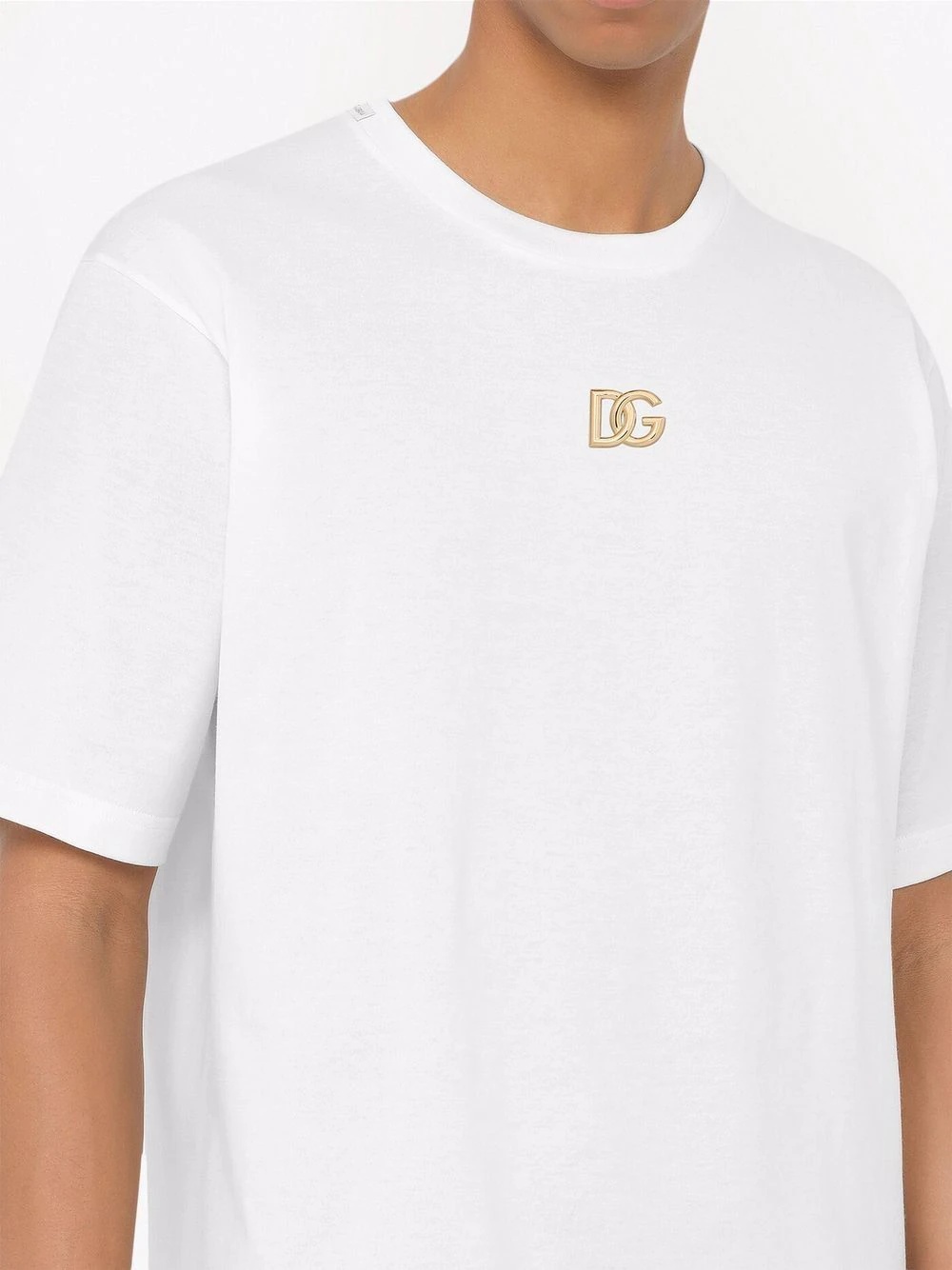 DG logo cotton T-shirt - 5