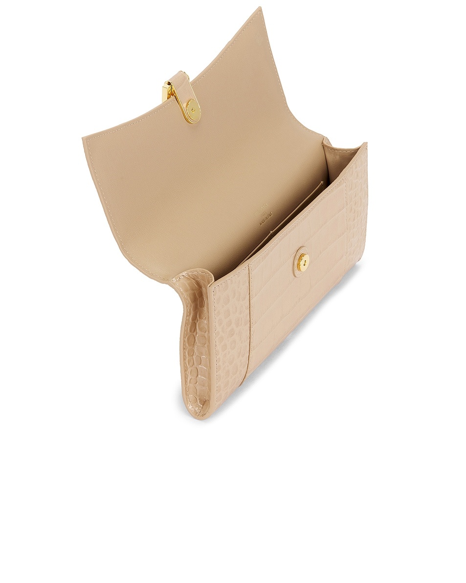 Hourglass Pouch Handle Bag - 4