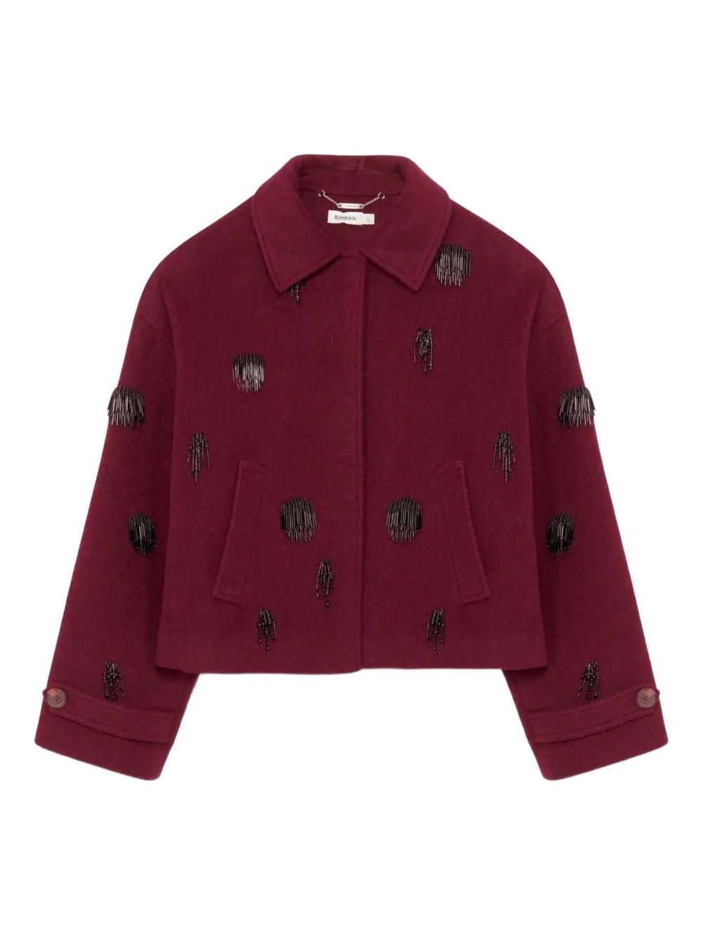 Katya beaded-embellishment jacket - 1