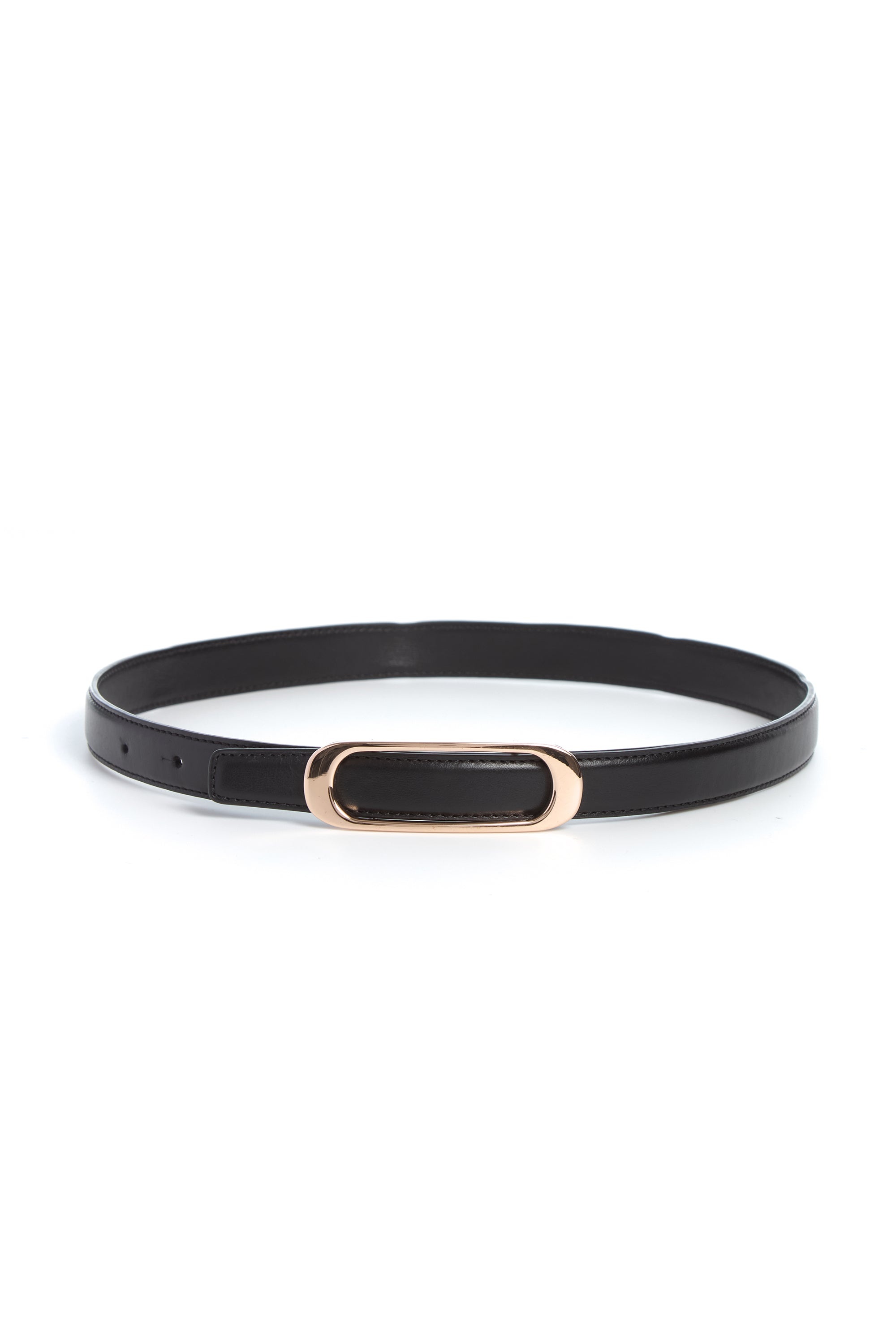 Timon Belt in Black Leather - 1