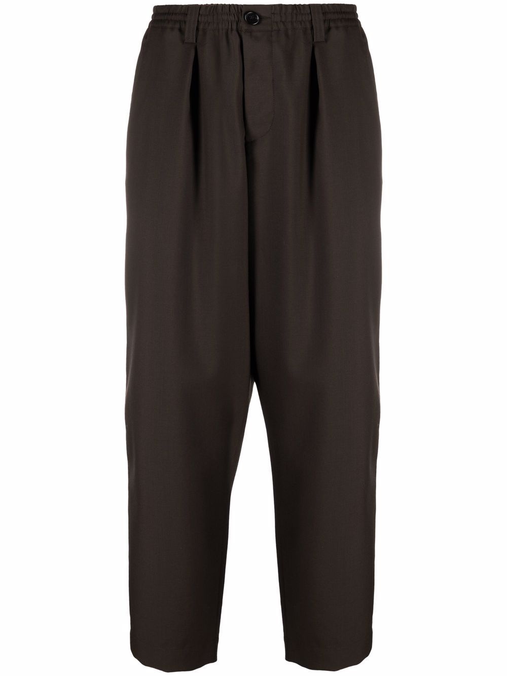 cropped tailored trousers - 1