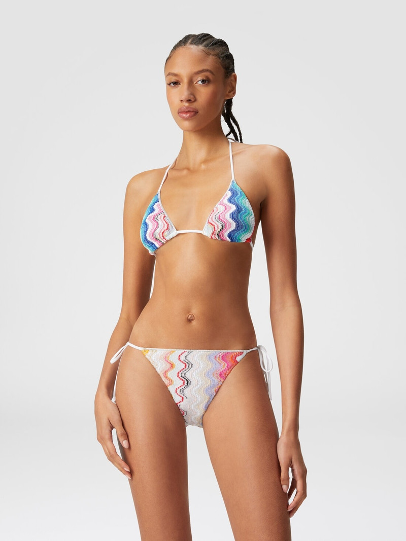 Missoni Wave motif bikini with lurex outlook