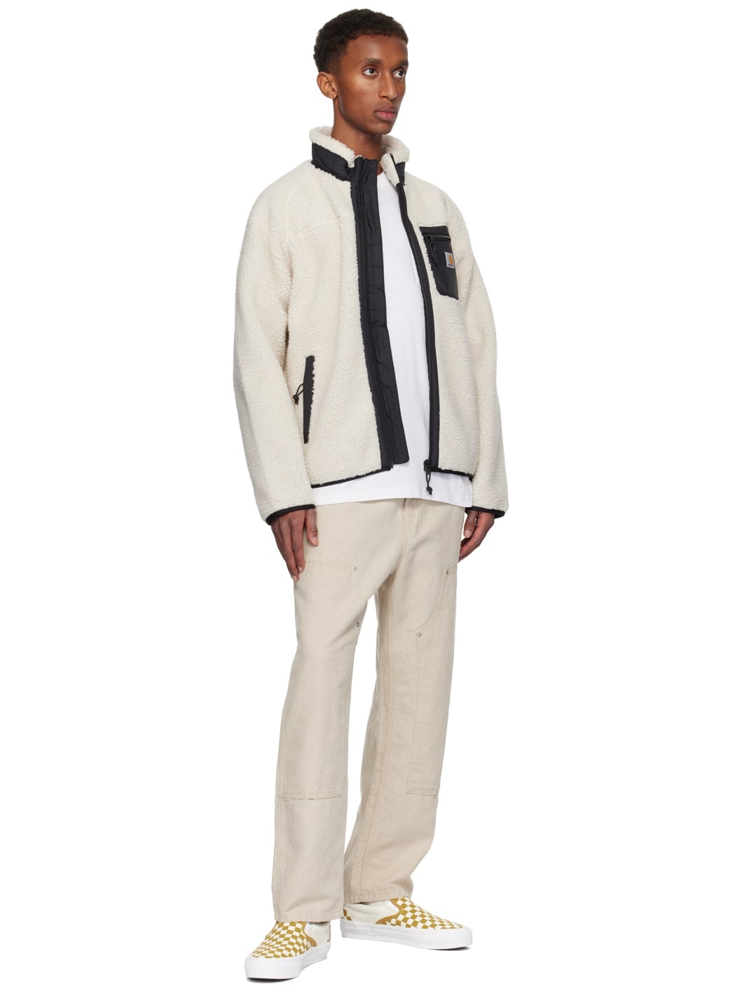 Off-White Walter Linen Double Knee Trousers - 4