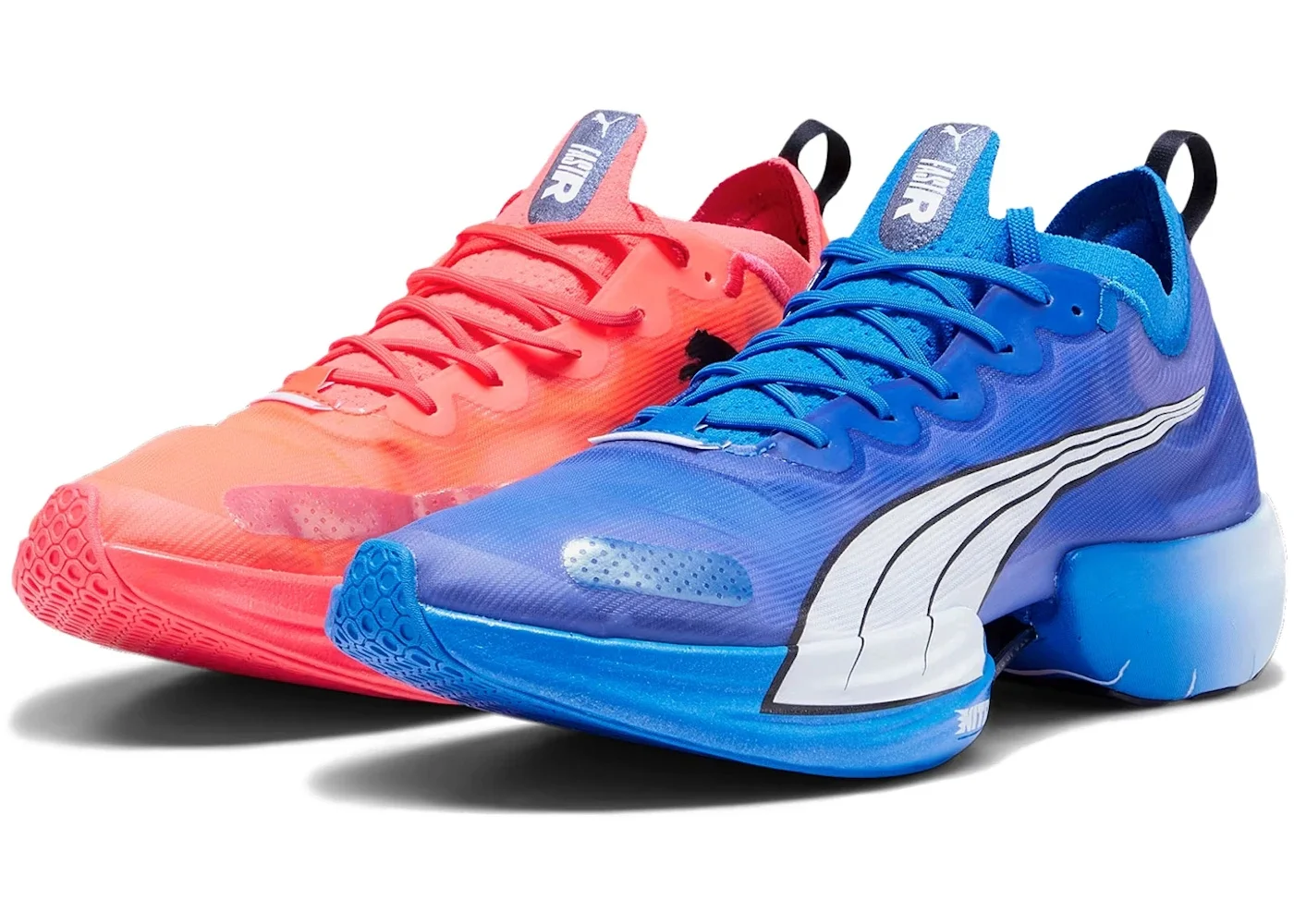 Puma Fast-R Nitro Elite Red Ultra Blue Mismatch - 1