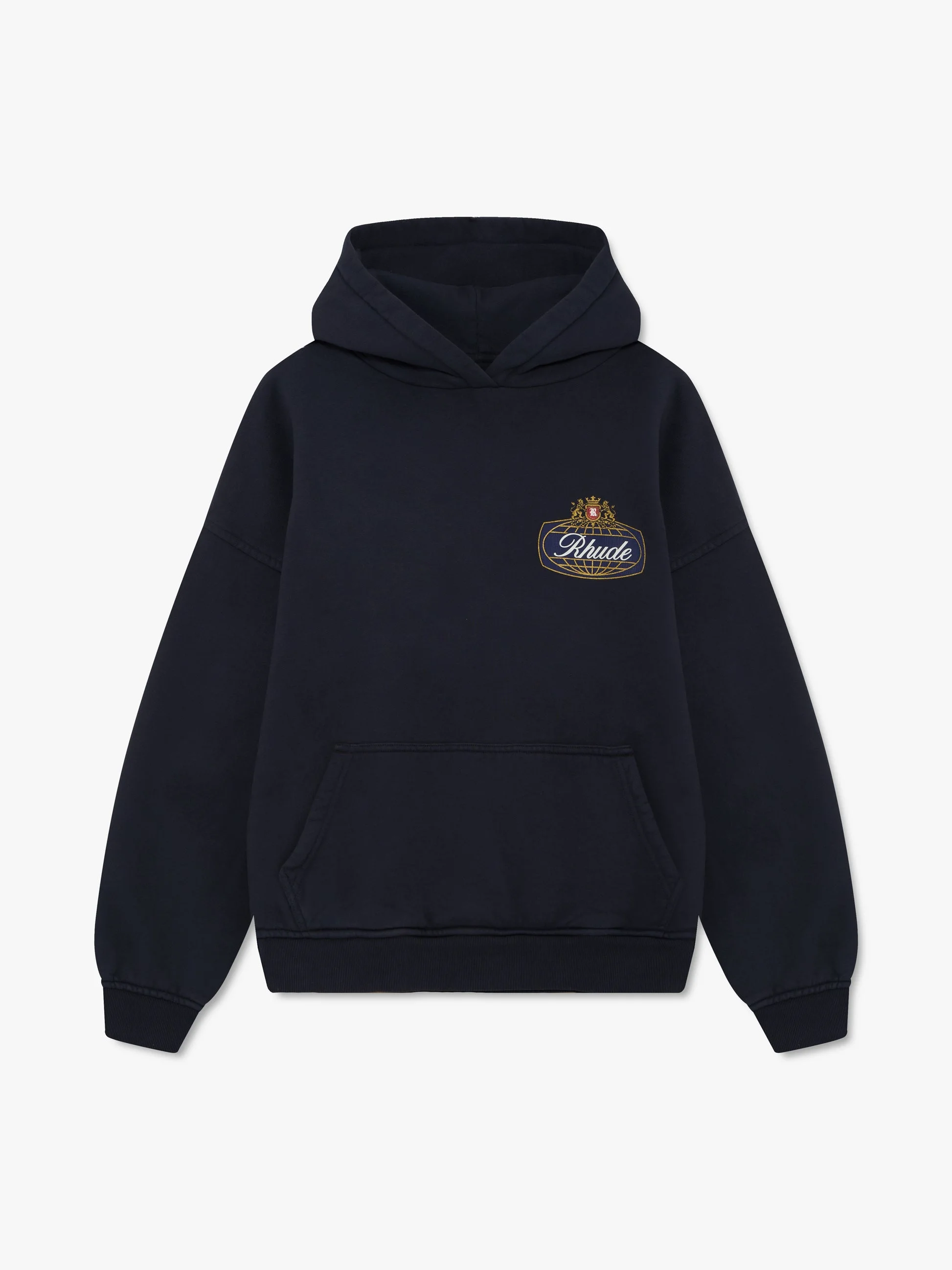 RHUDE SAFARI CREST HOODIE - 1
