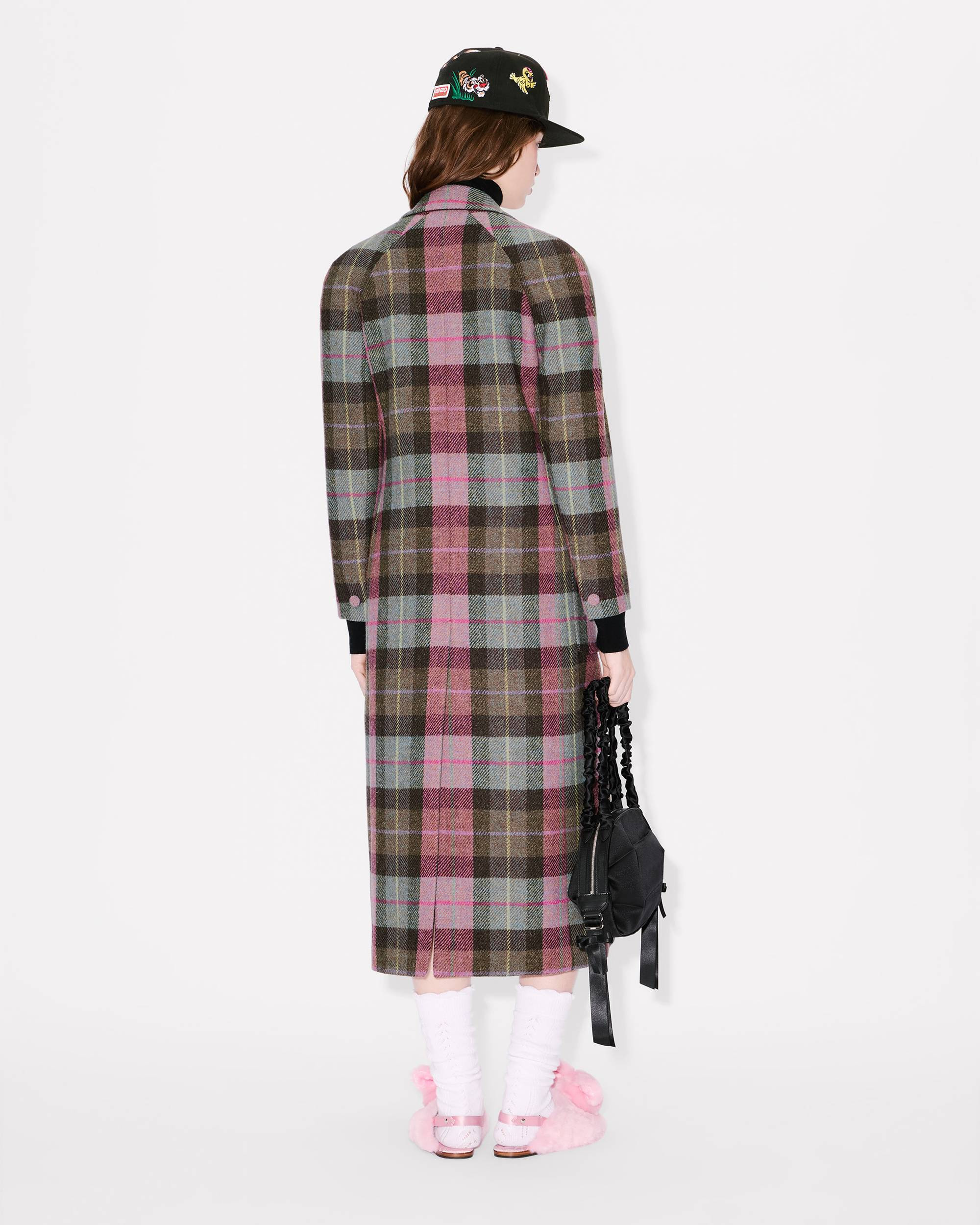 Long tailored jacket in Harris tweed - 4