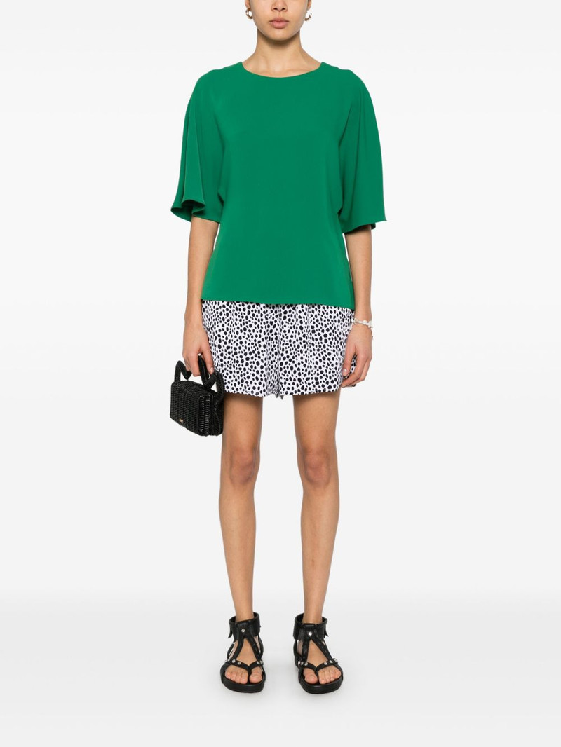 MICHAEL KORS leopard-print shorts outlook