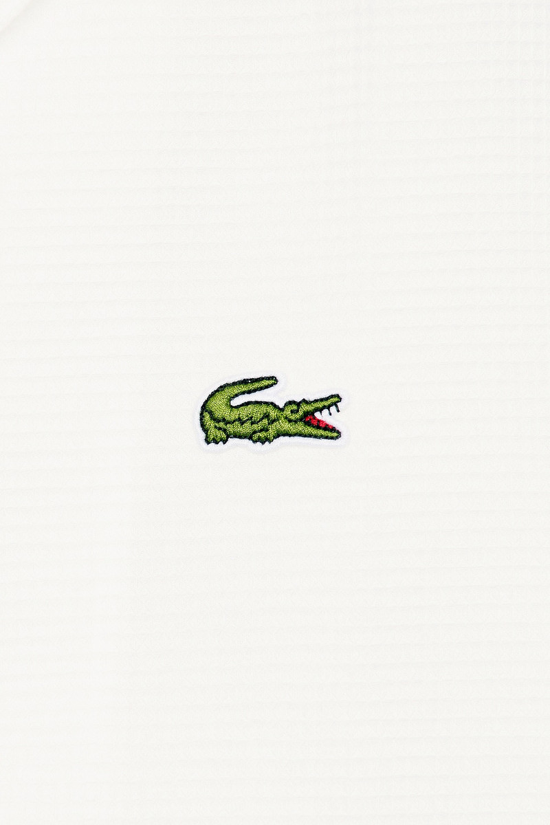 LACOSTE Waffle Textured Monochrome Shirt outlook
