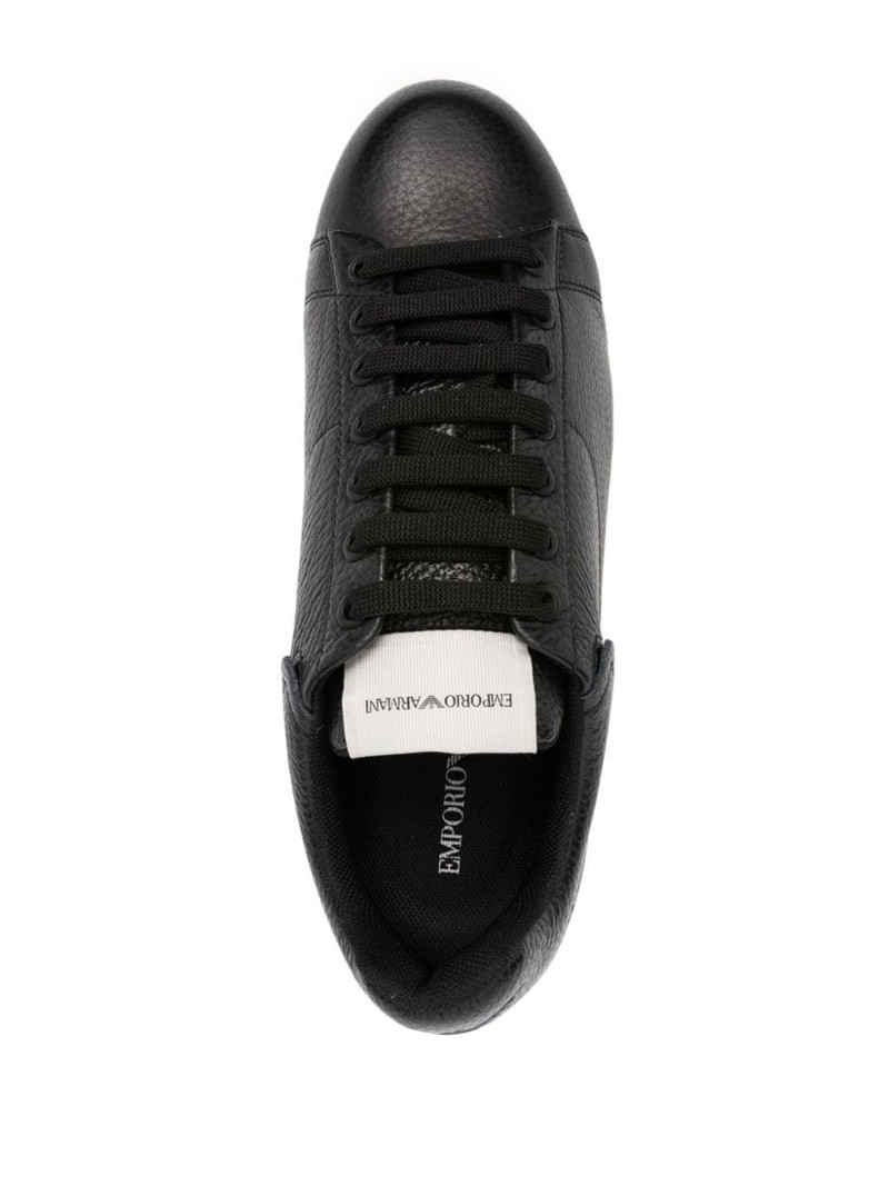 EMPORIO ARMANI Leather sneakers outlook